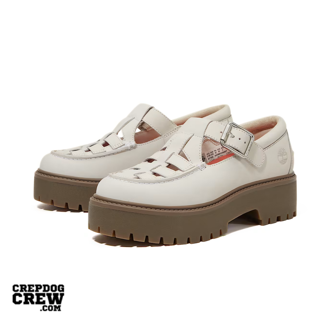 Timberland Stone Street Platform Buckle Natural Nubuck (W)