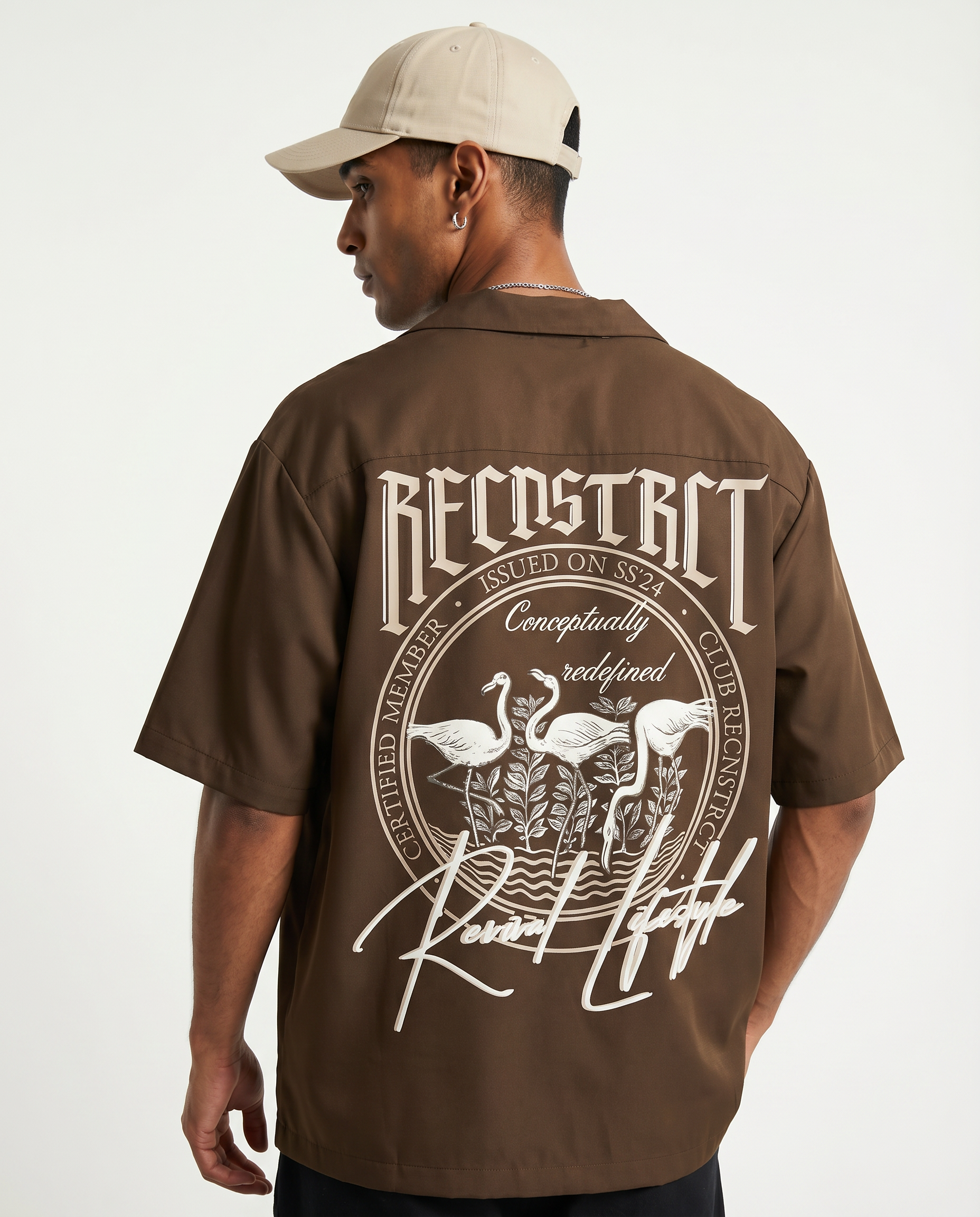 Signature Crepe - Coffee brown