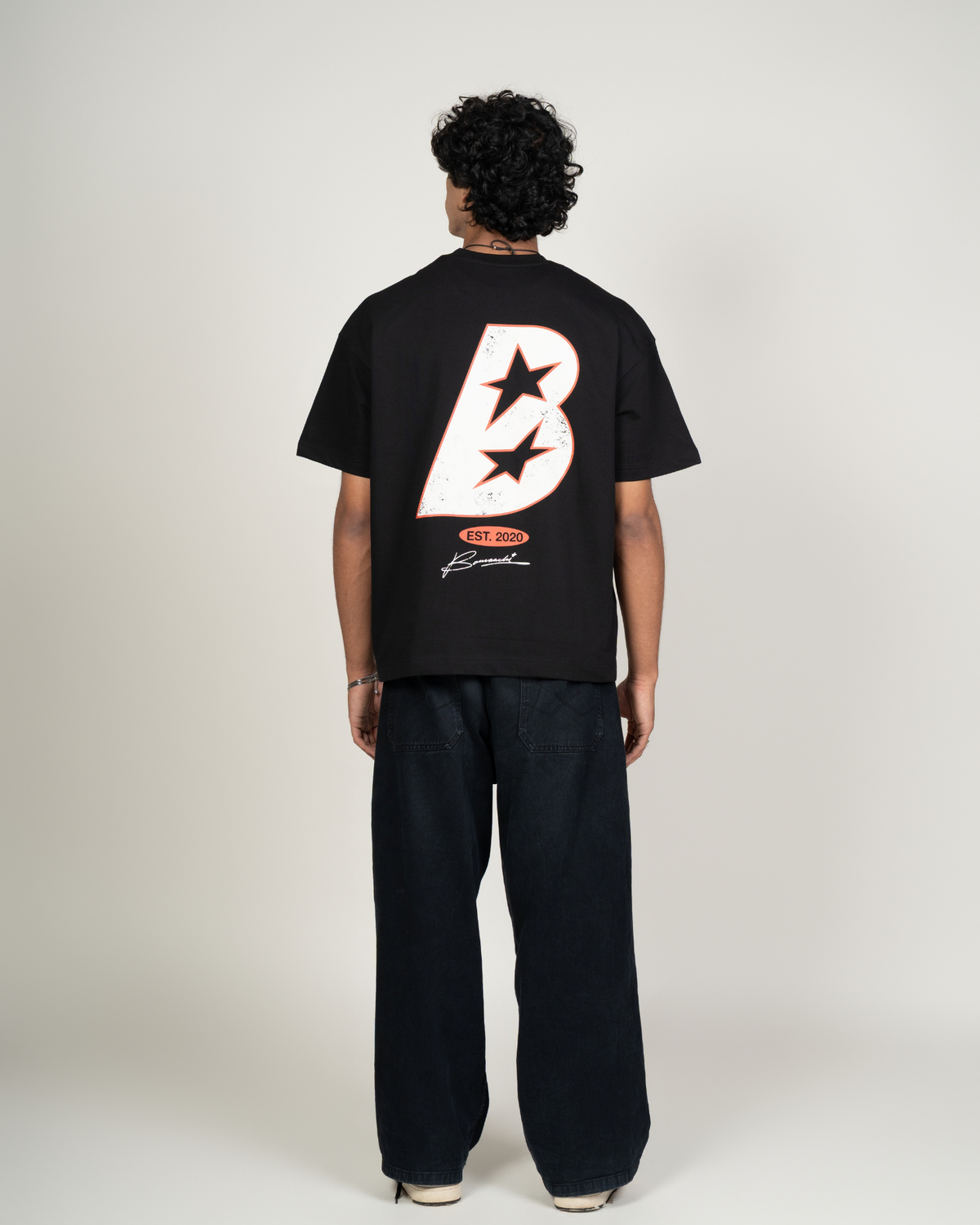 Bomaachi University T-shirt Black