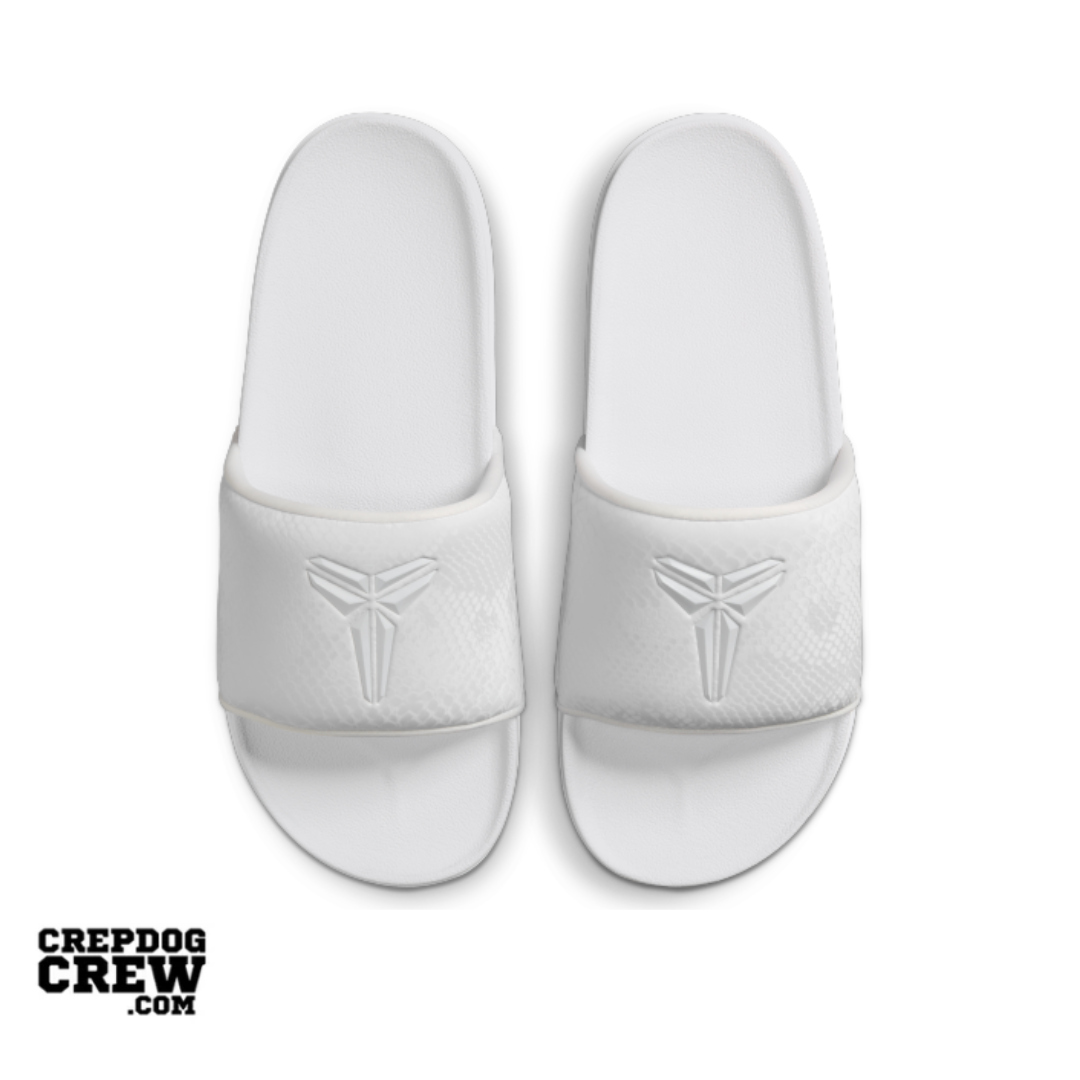 Nike Kobe Offcourt Slide Triple White