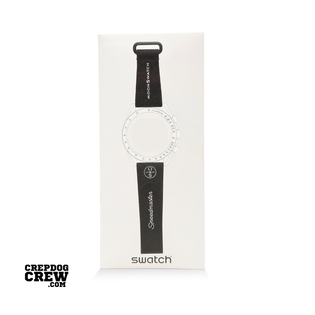 Swatch x Omega Bioceramic Moonswatch Black Straps