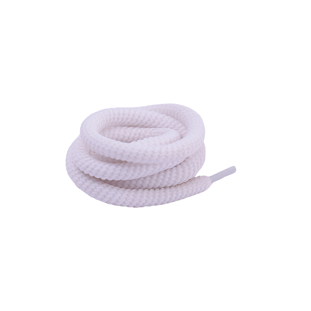 White Wired Rope Shoelaces | Premium Sneaker Laces – KNOTTY