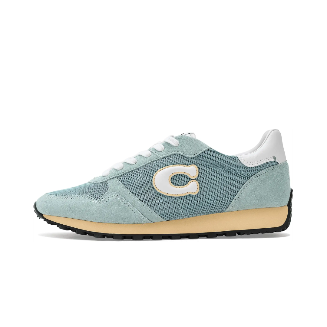 COACH Retro Runner Sea Mist Optic White