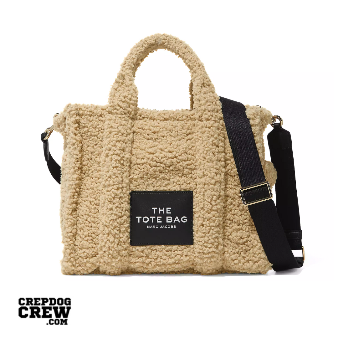 Marc Jacobs The Teddy Medium Tote Bag beige