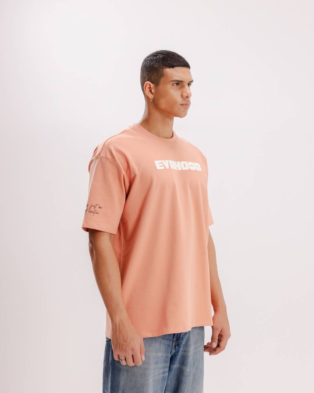 Element - Peach - Evrhood oversized basic t-shirt
