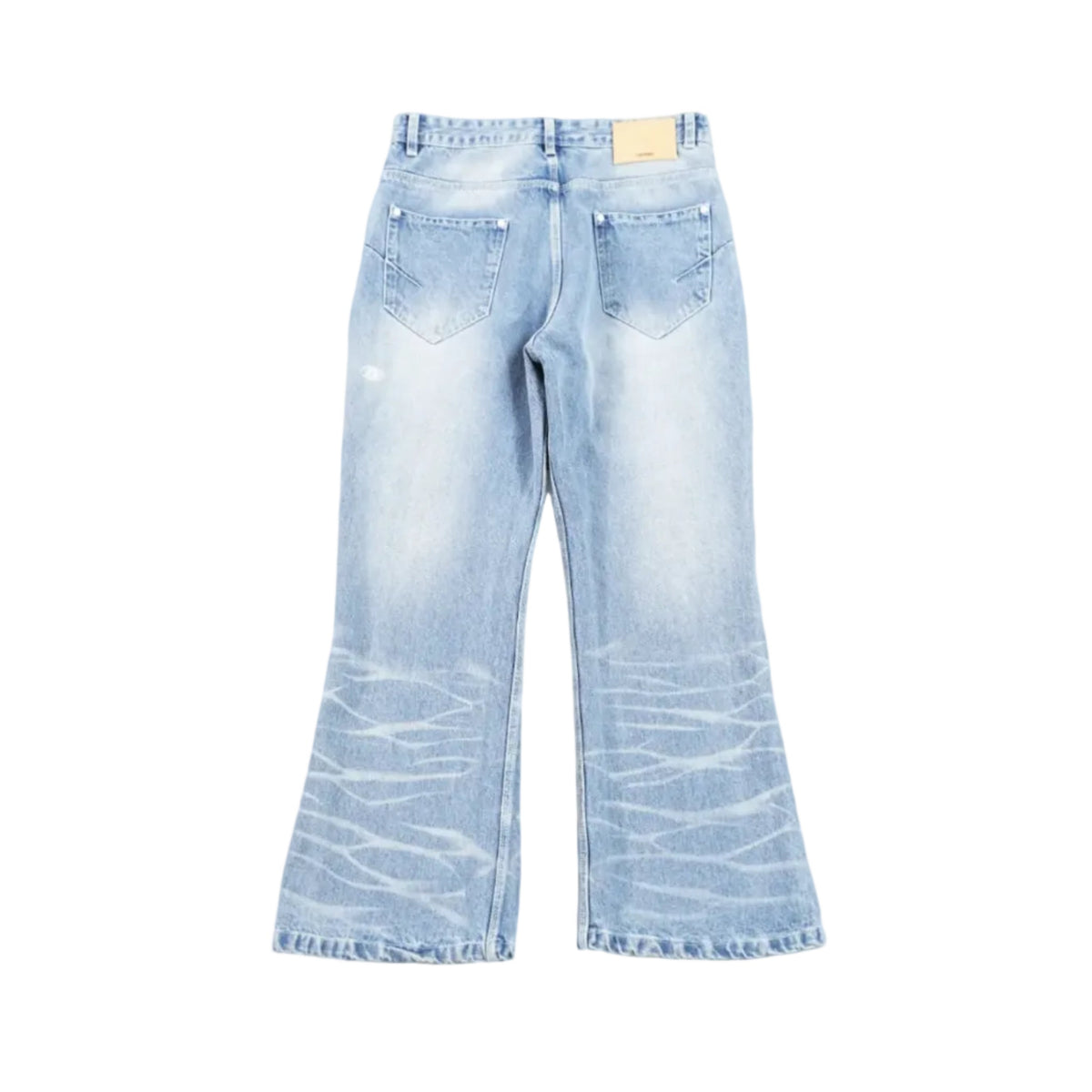 Crackle Flare Jeans - RTW