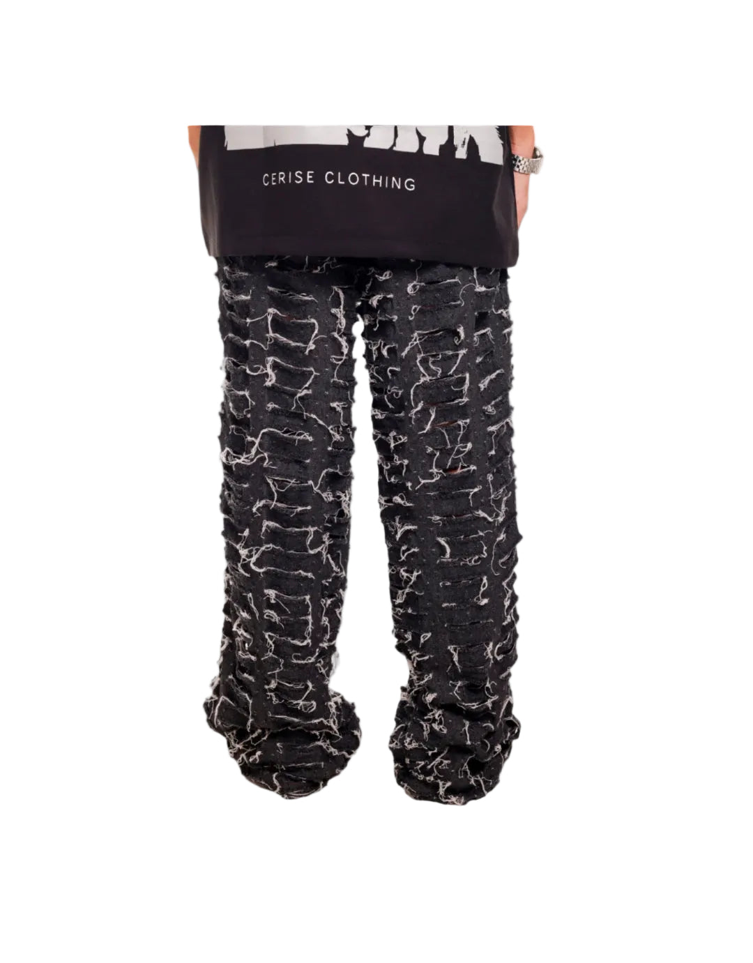 ALL RUGGED JEANS - BLACK