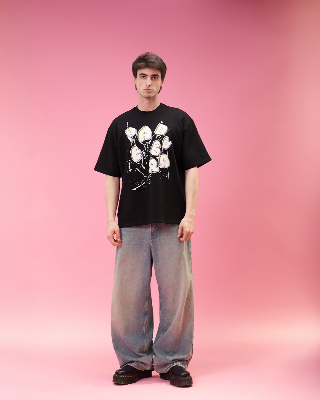 Explode Tee Black