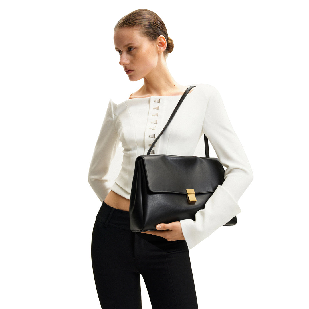 JW PEI Hilary Shoulder Bag - Black