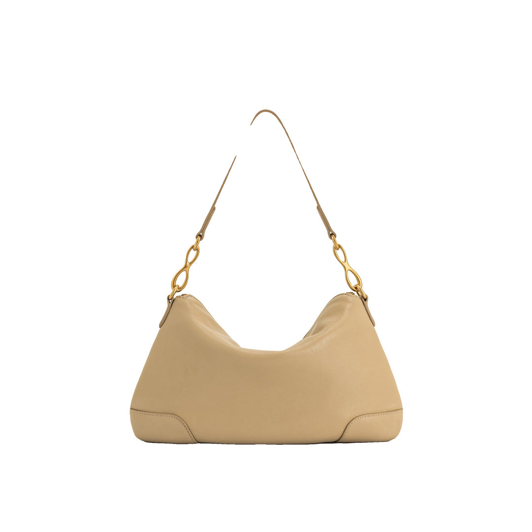JW PEI Jayla Metal Pendant Embellished Shoulder Bag - Khaki