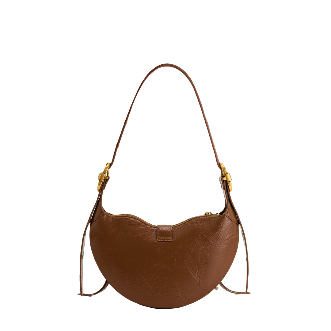 JW PEI Tessa Crushed Shoulder Bag - Brown