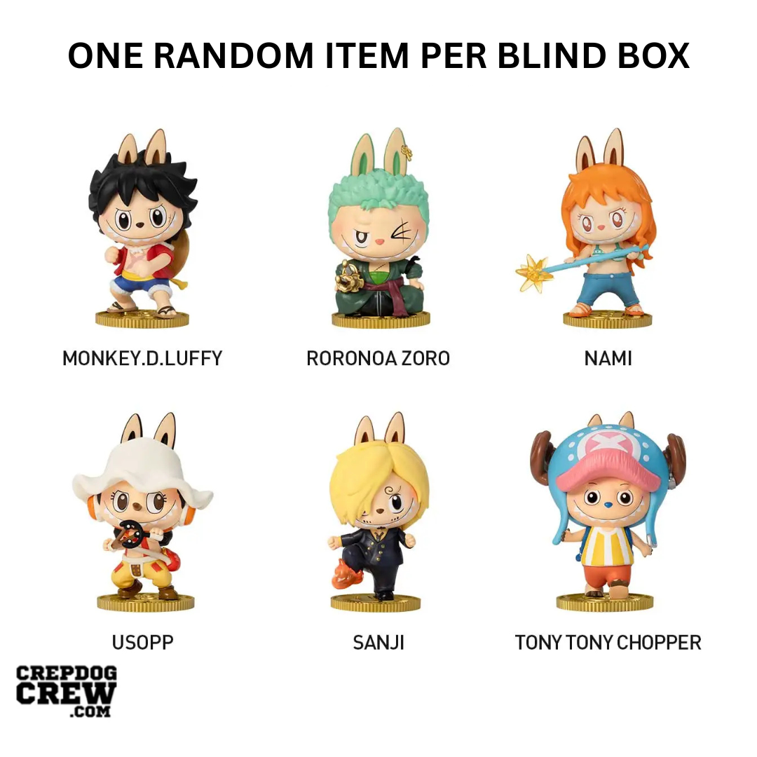 Pop Mart Labubu The Monsters x One Piece Series Single Blind Box (pack of 1)
