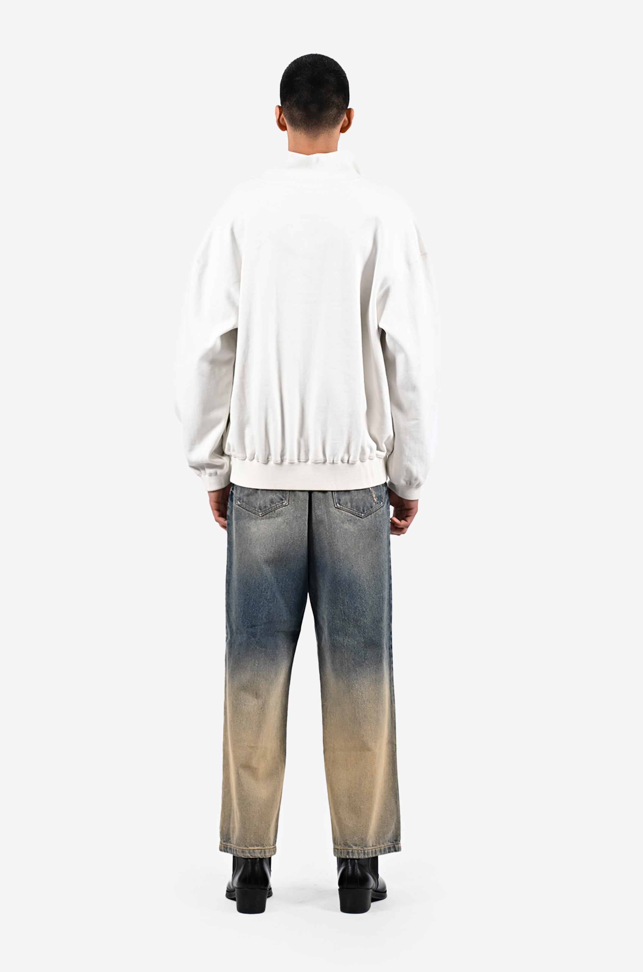 Horse printed sweatshirt - White