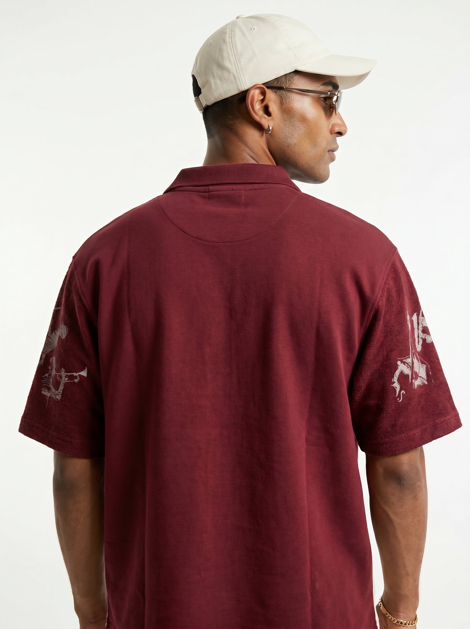 Jazz Night - Deep maroon