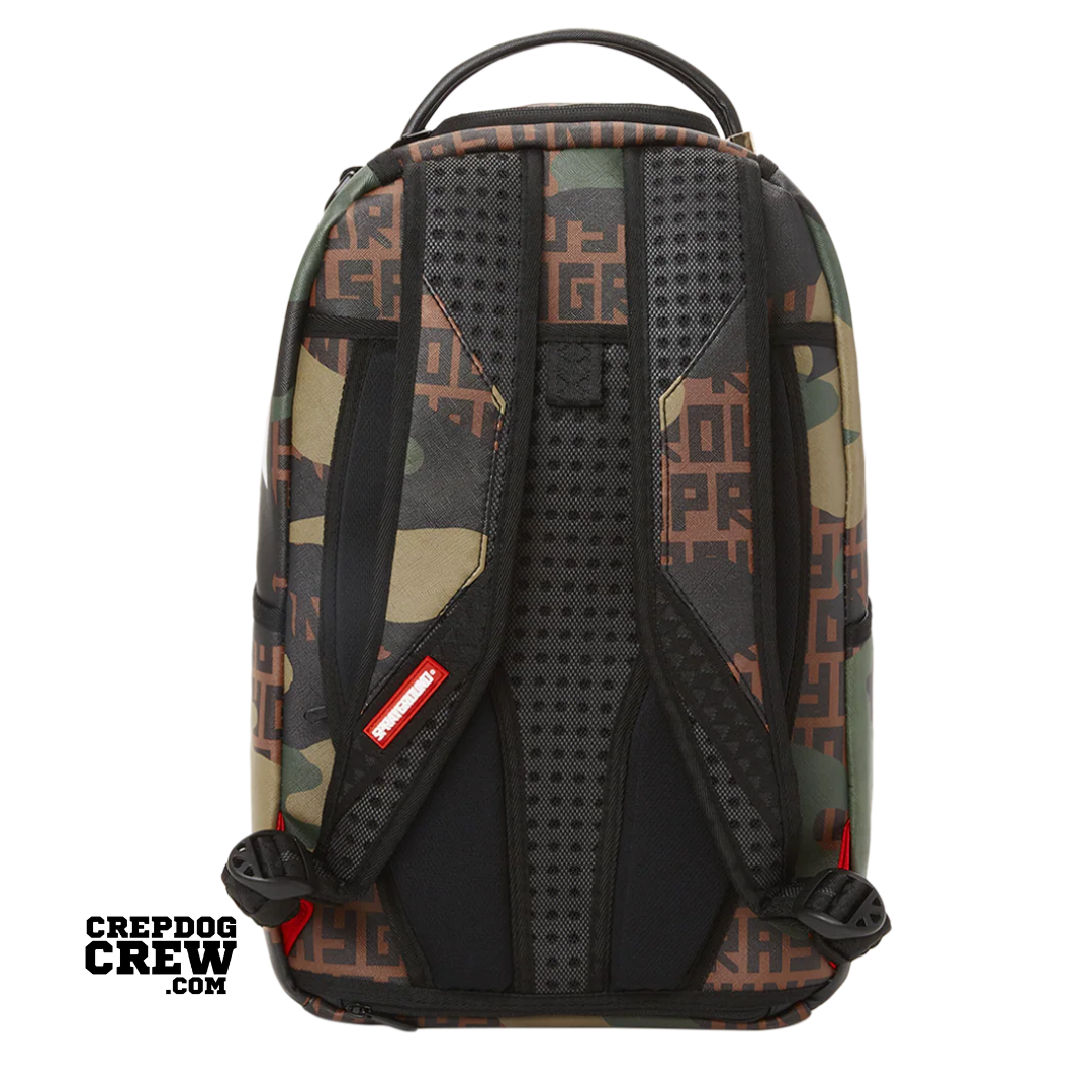 SPRAYGROUND CAMO INFINITI BACKPACK CAMO GREEN