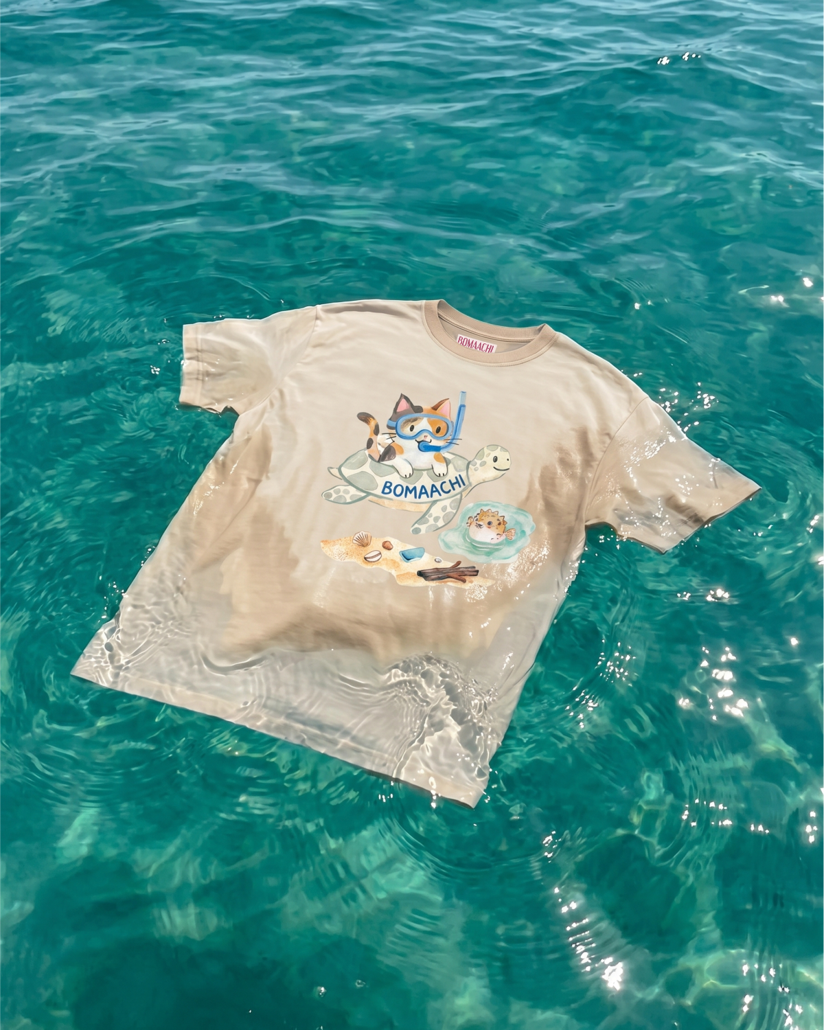 Snorkel Cat T-shirt