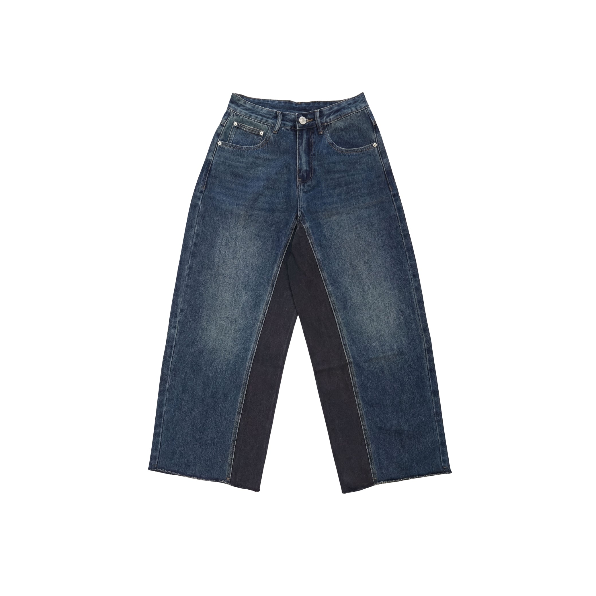 SPLIT PANEL DENIM