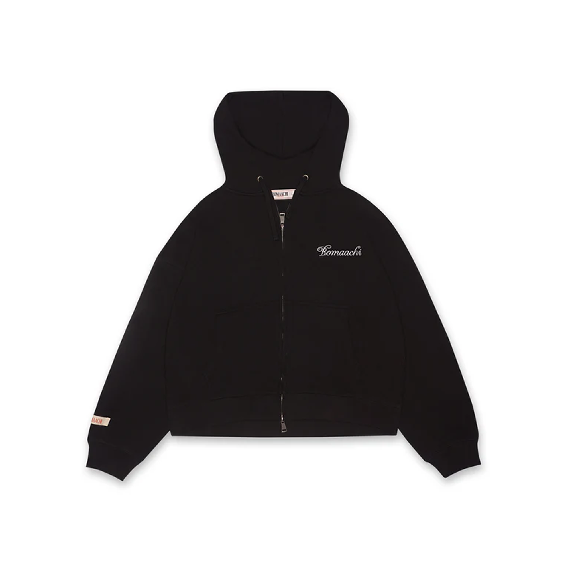 The Signature Rope Zip-Up - Black