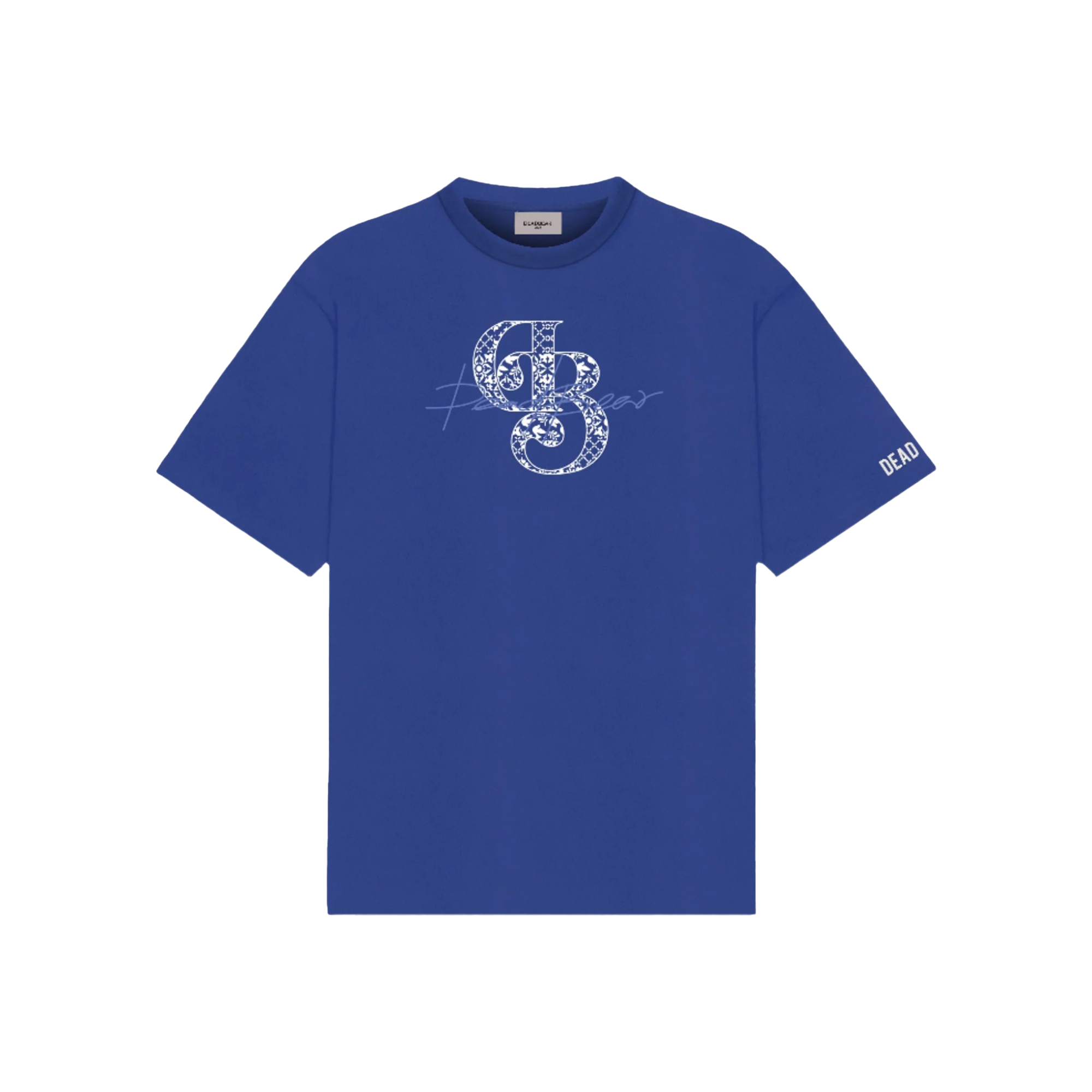 The Headphone Tee Royal Blue