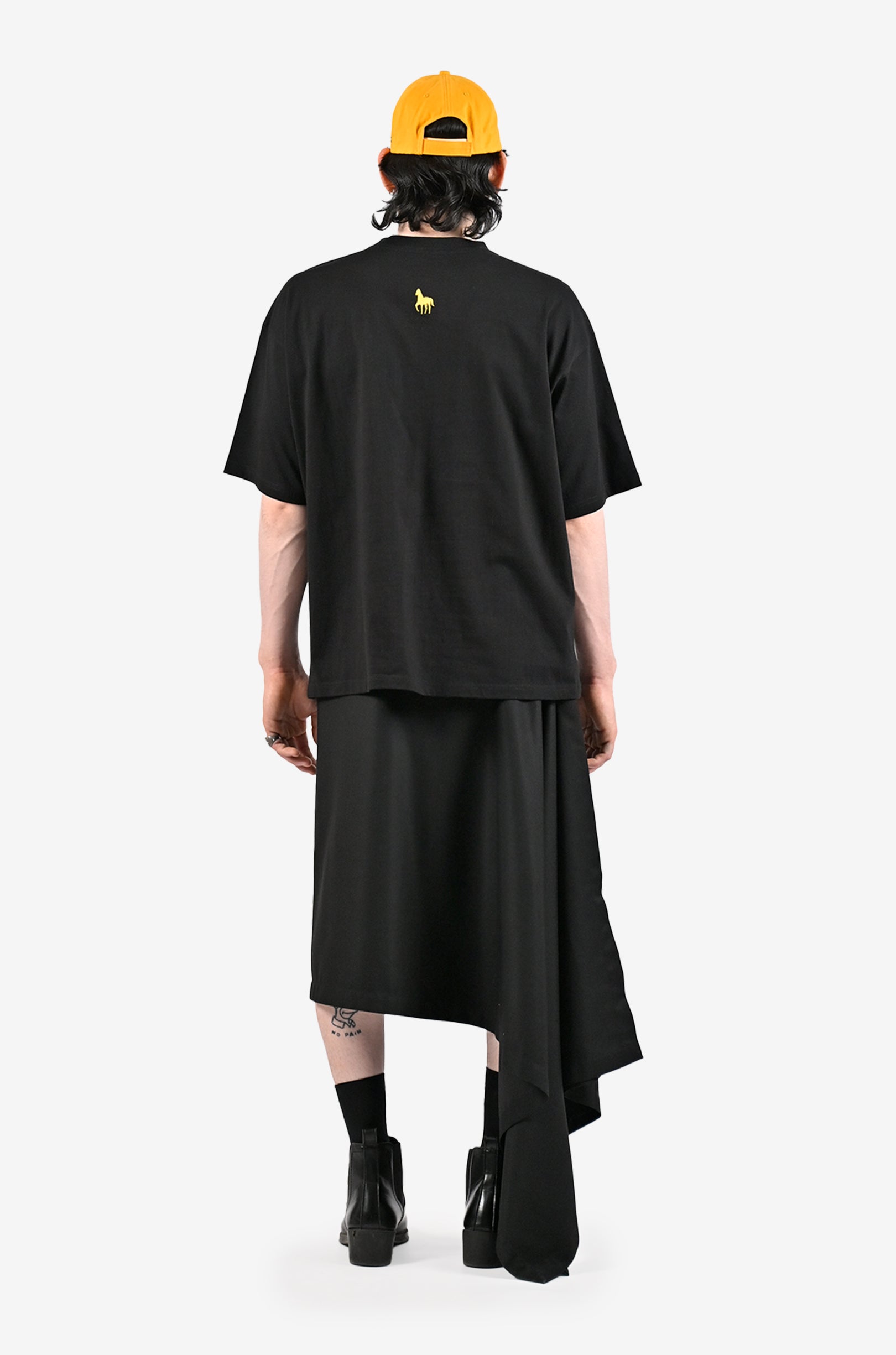 Tata Sierra x HUEMN horse-printed t-shirt