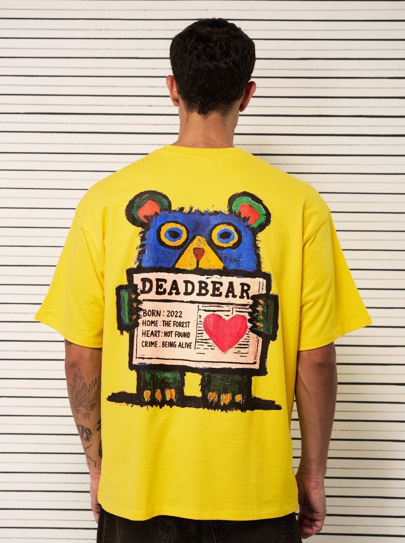 Mugshot Tee Yellow