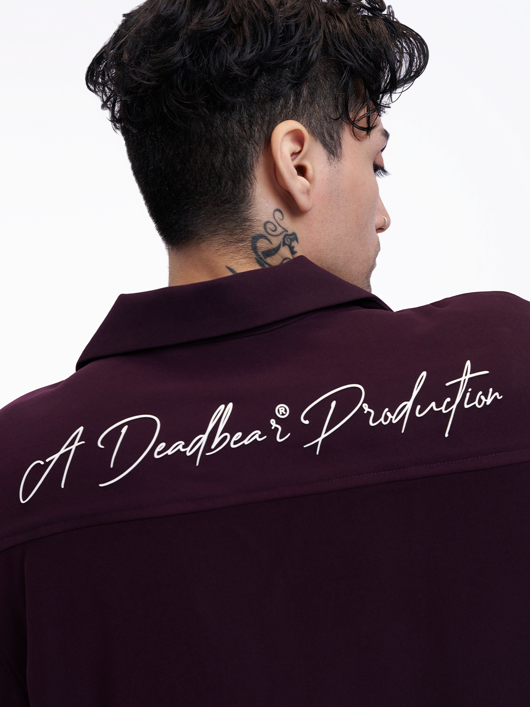 Bowling Shirt Deep Plum