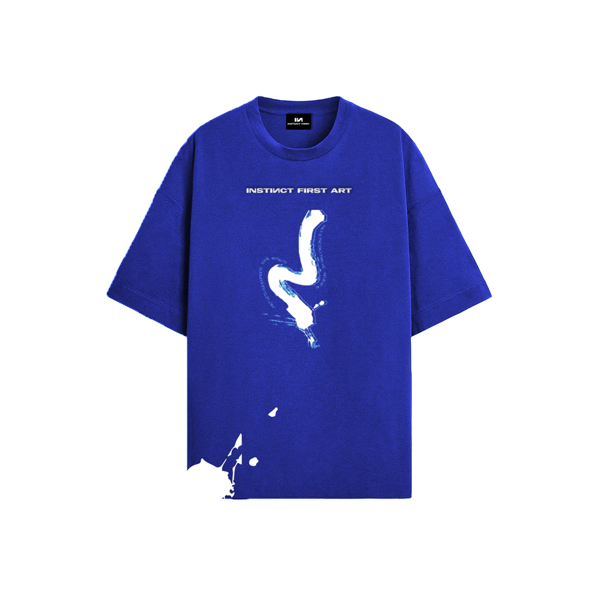 Splash Art- Oversized T-shirt