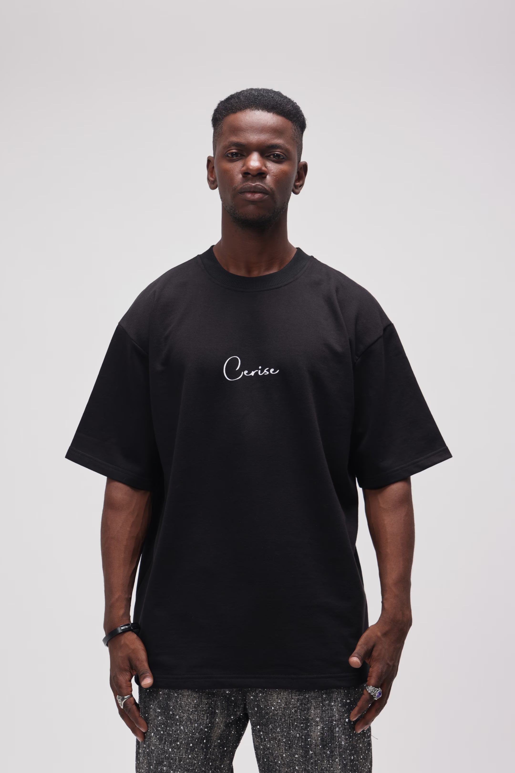 CERISE CHATGPT OVERSIZED TSHIRT