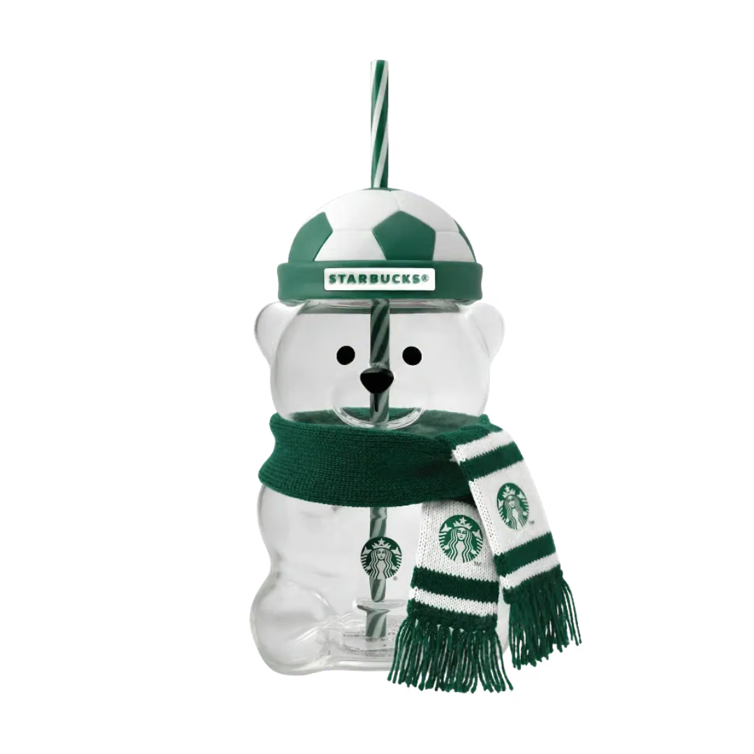 WORLDCUP BEARISTA CUP GREEN WHITE