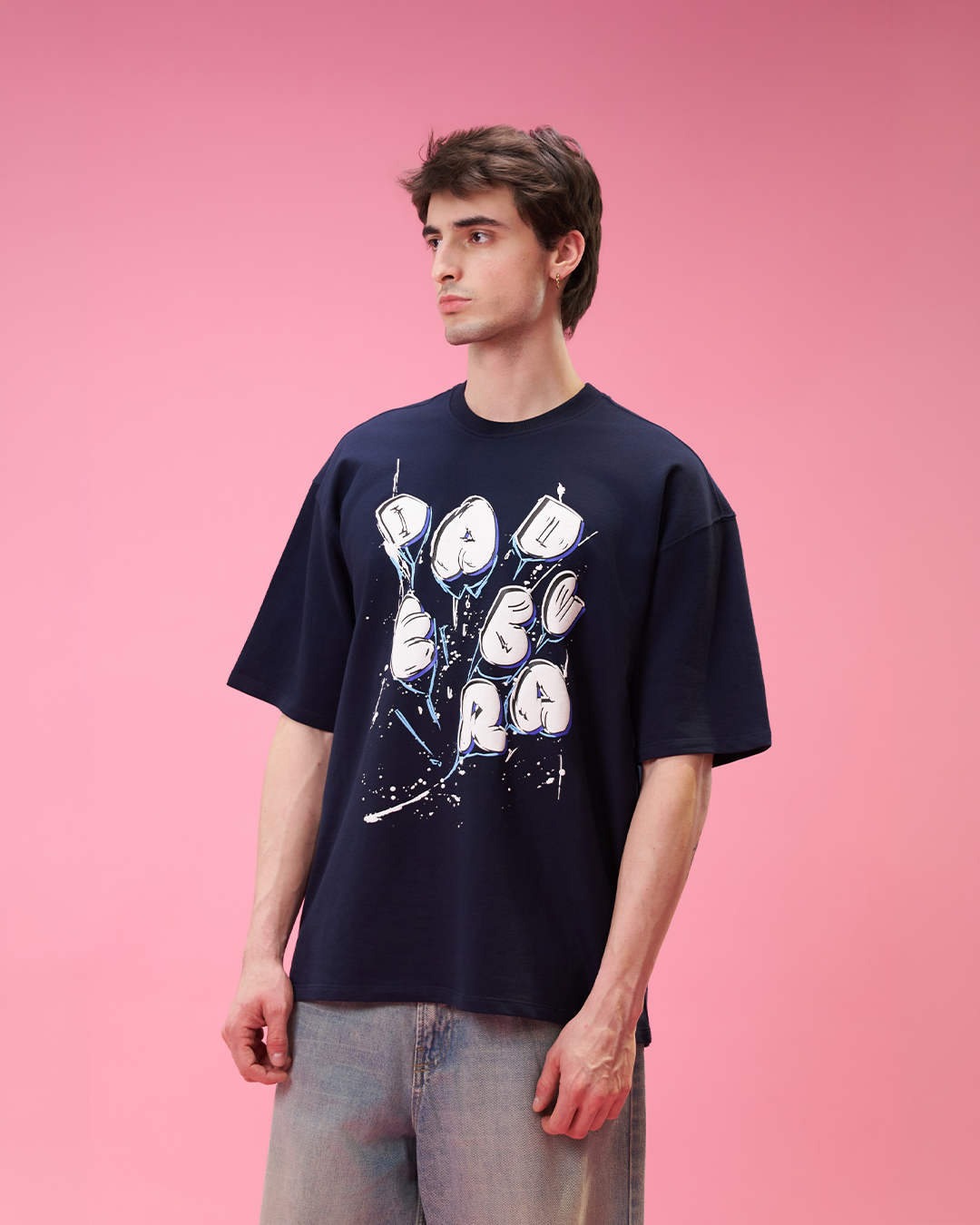 Explode Tee Navy