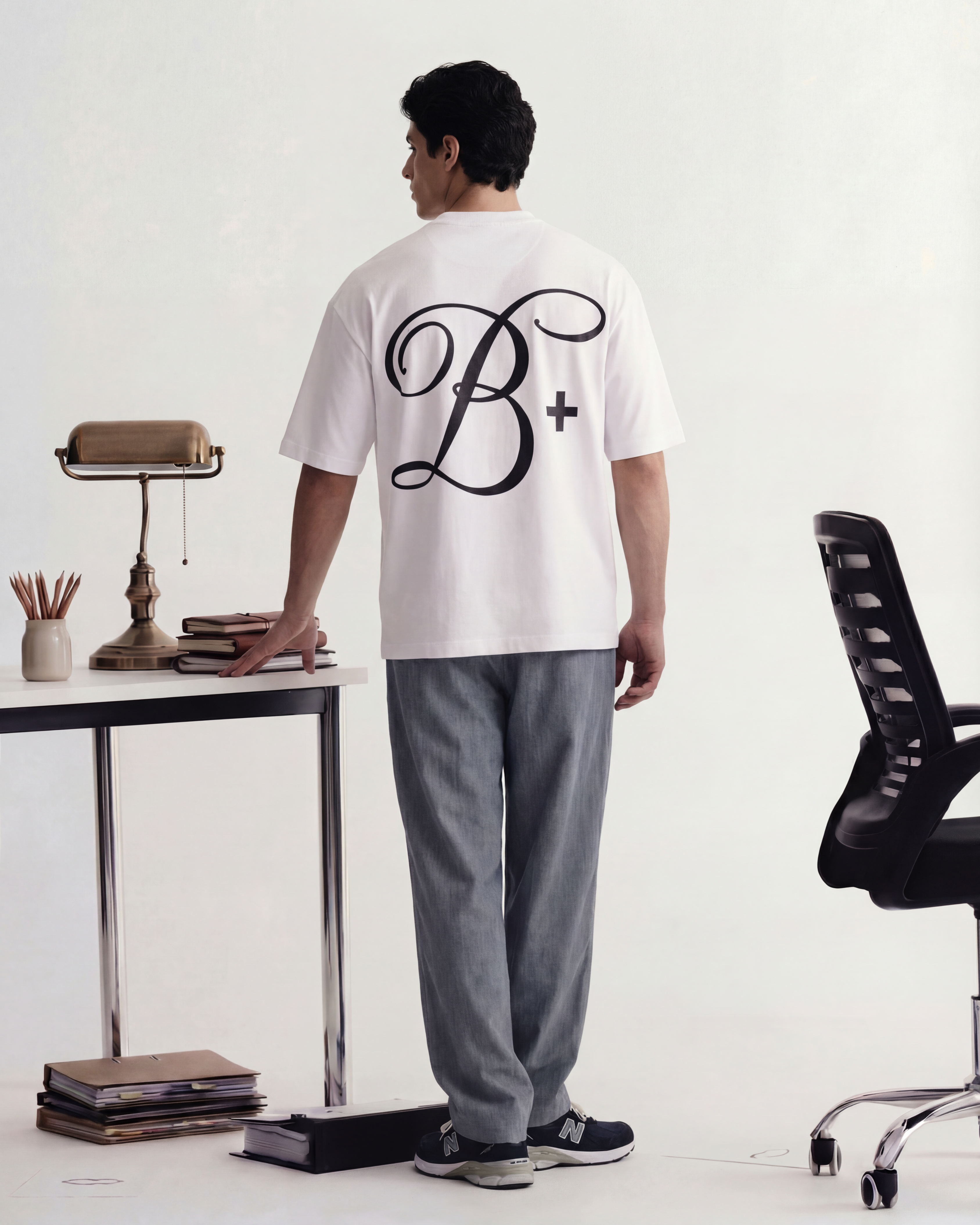B+ White