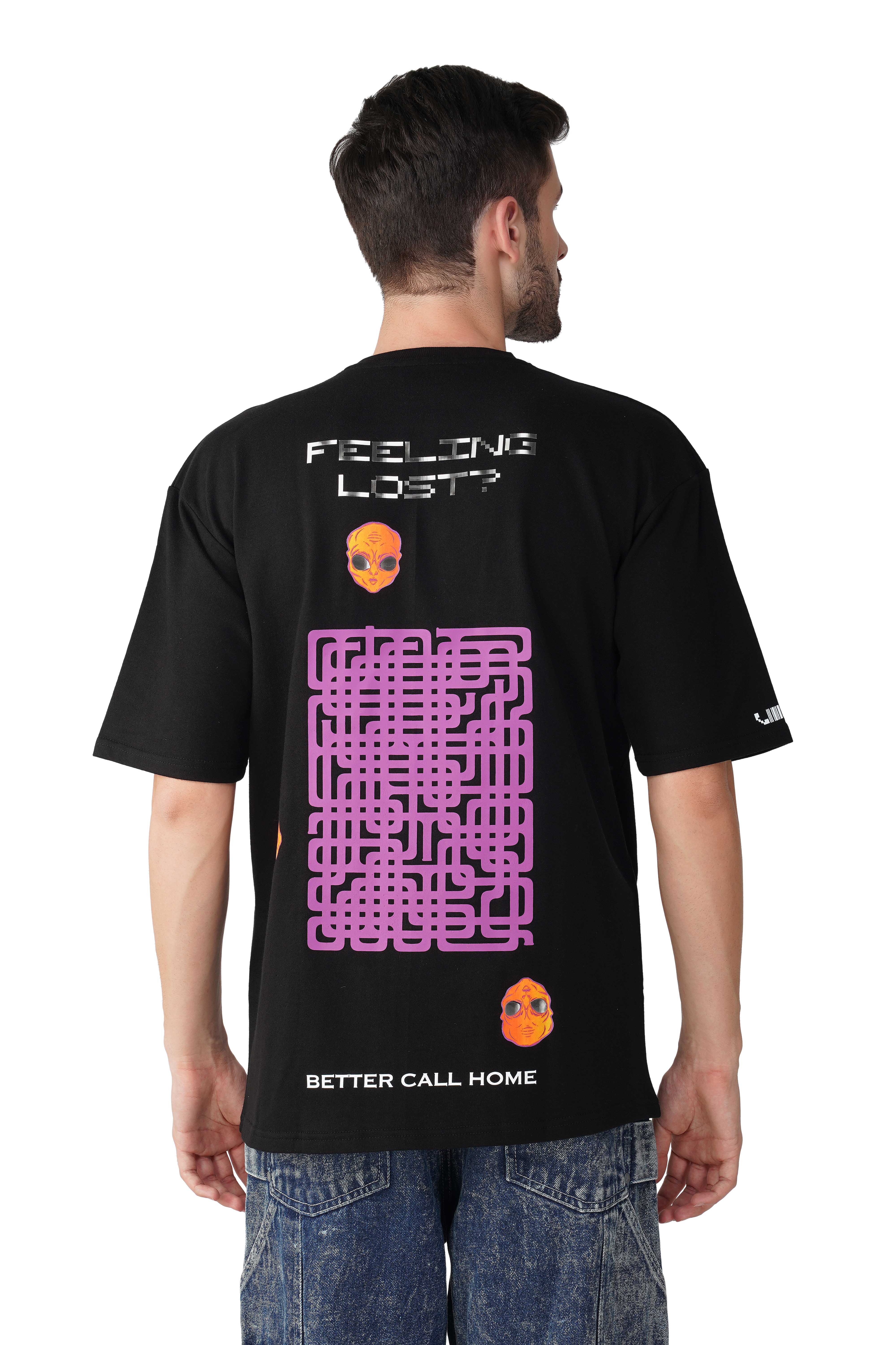 MAZE BLACK TSHIRT