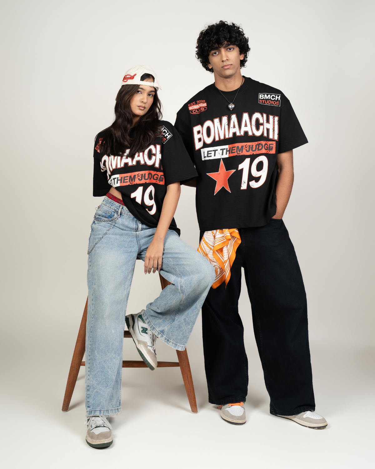 Bomaachi University T-shirt Black