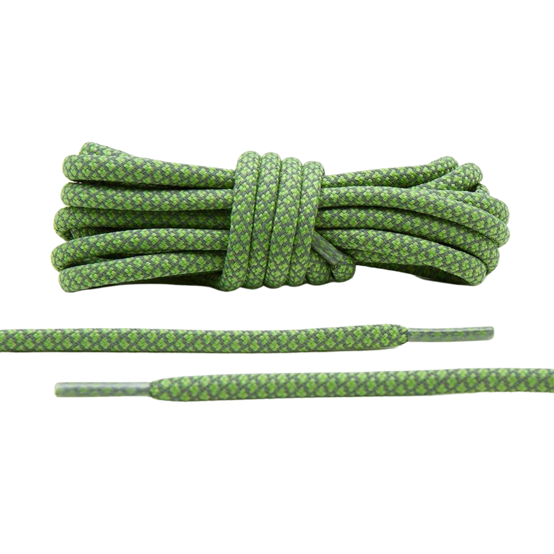 Candy Apple Green Reflective Shoelaces | Yeezy Laces, Nike Laces By KNOTTY