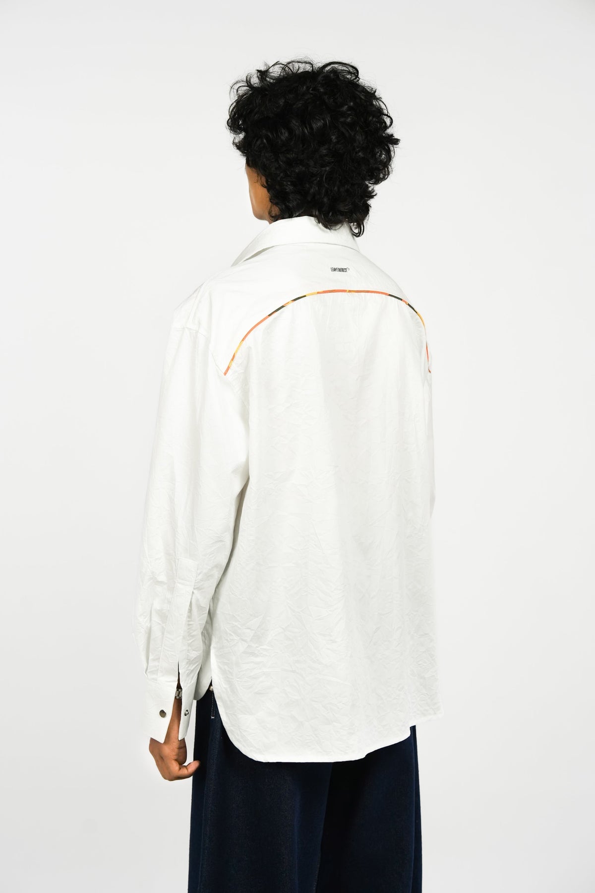 Crushed Shirt-White