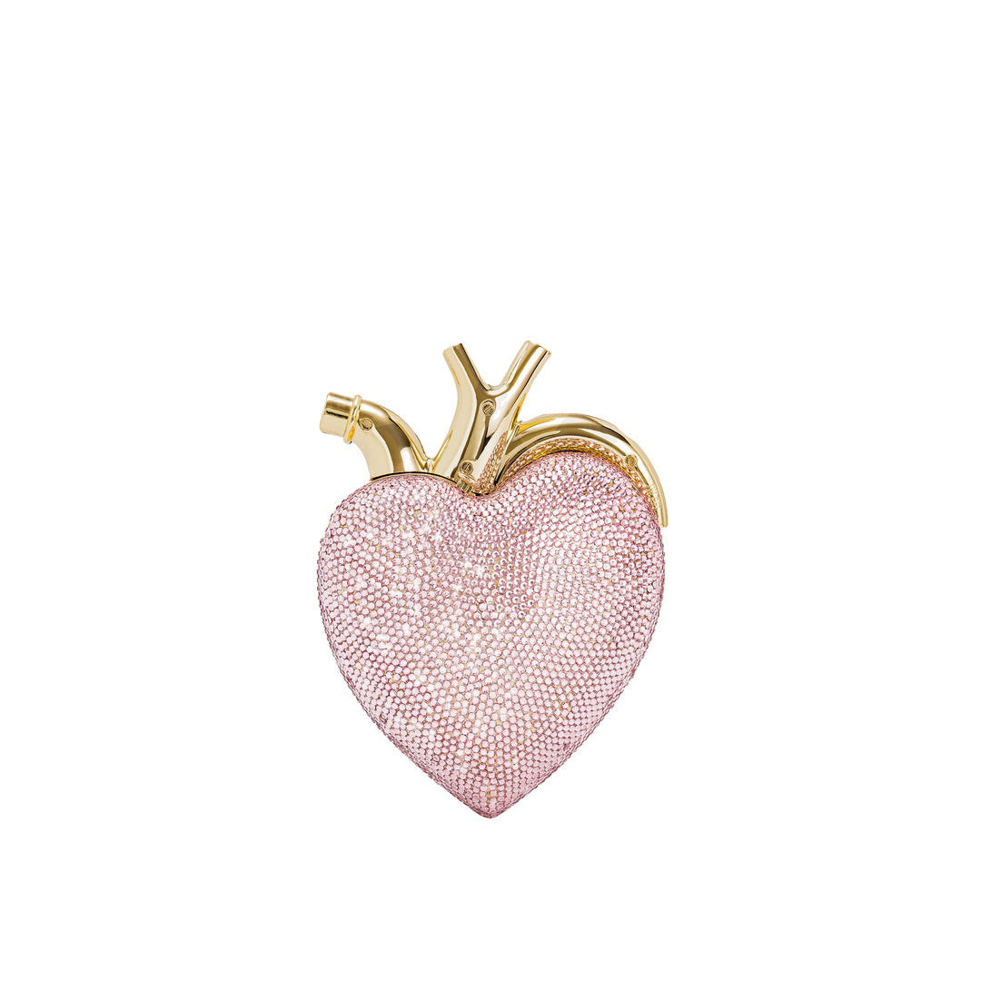 JW PEI Maren Artificial Crystal Heart Shaped Bag - Pink