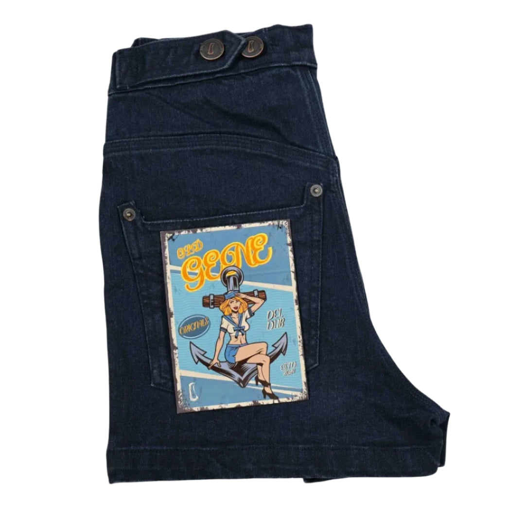 Women's Dark Selvedge Skort - Sailor
