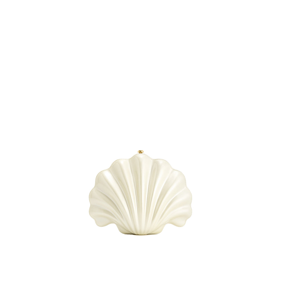 JW PEI Maisie Shell Clutch - Ivory