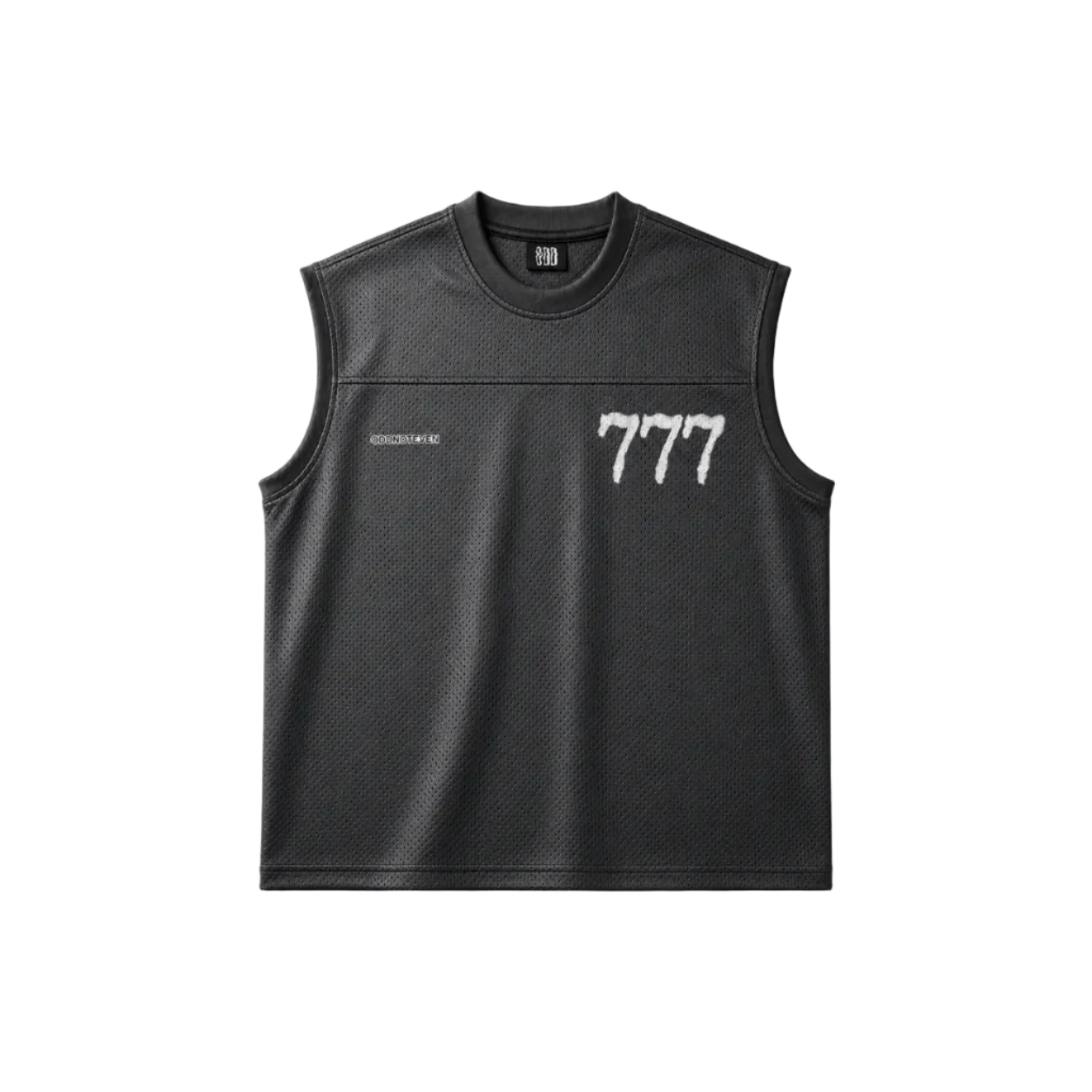 777 Grey Basic Sleeveless Jersey