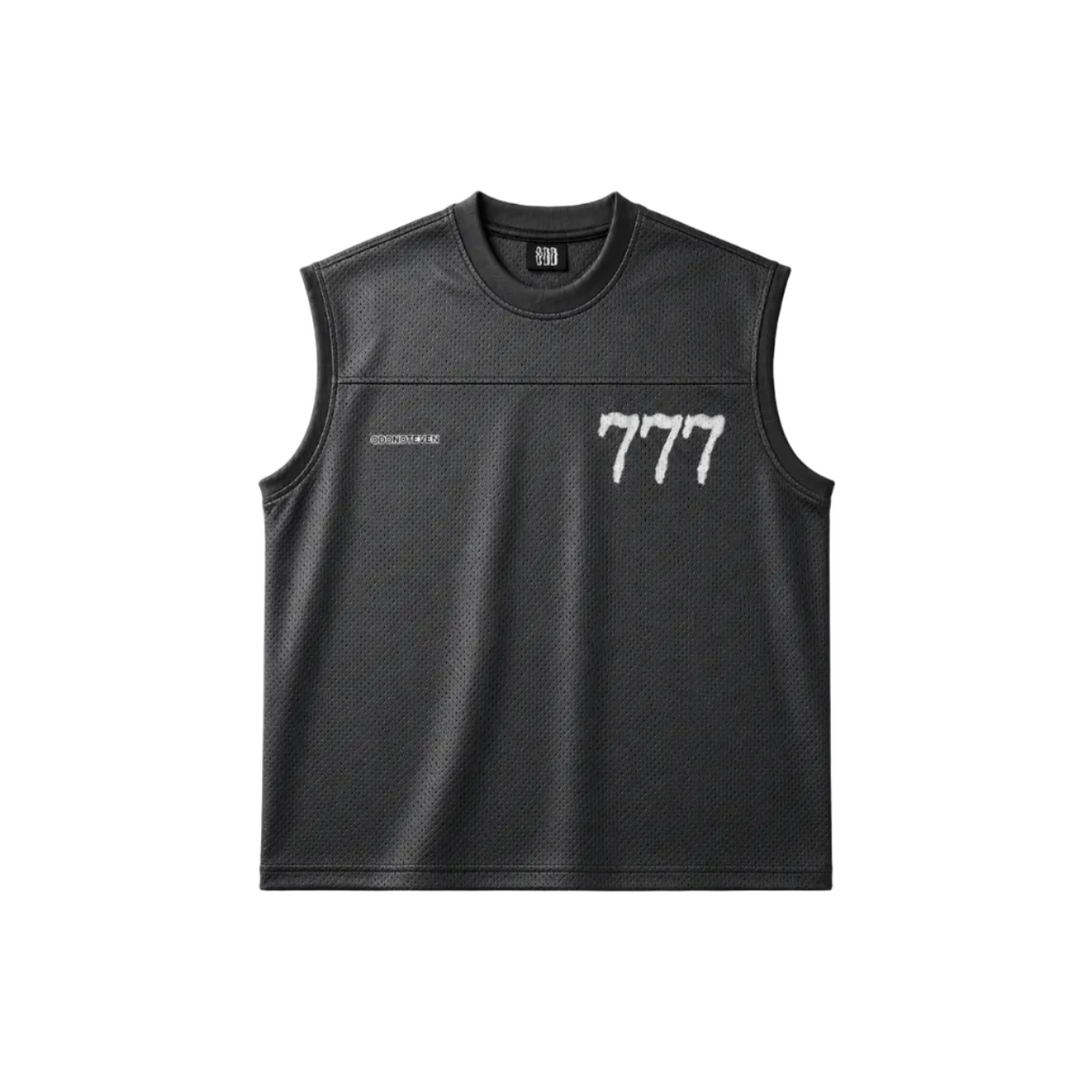 777 Grey Basic Sleeveless Jersey