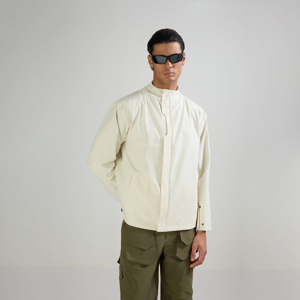 TECHNICAL JACKET - OFF WHITE