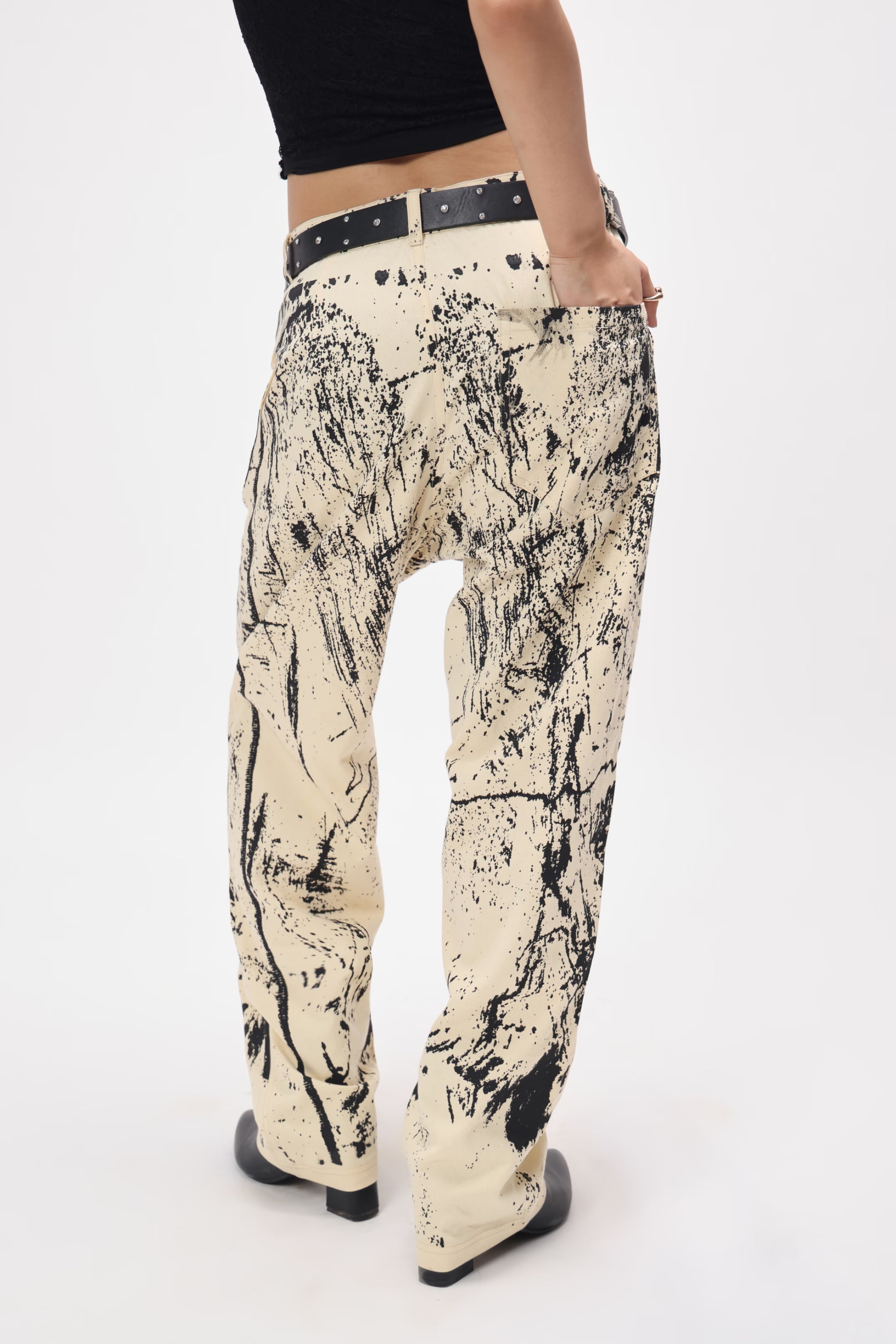 CERISE CARPENTER PANTS