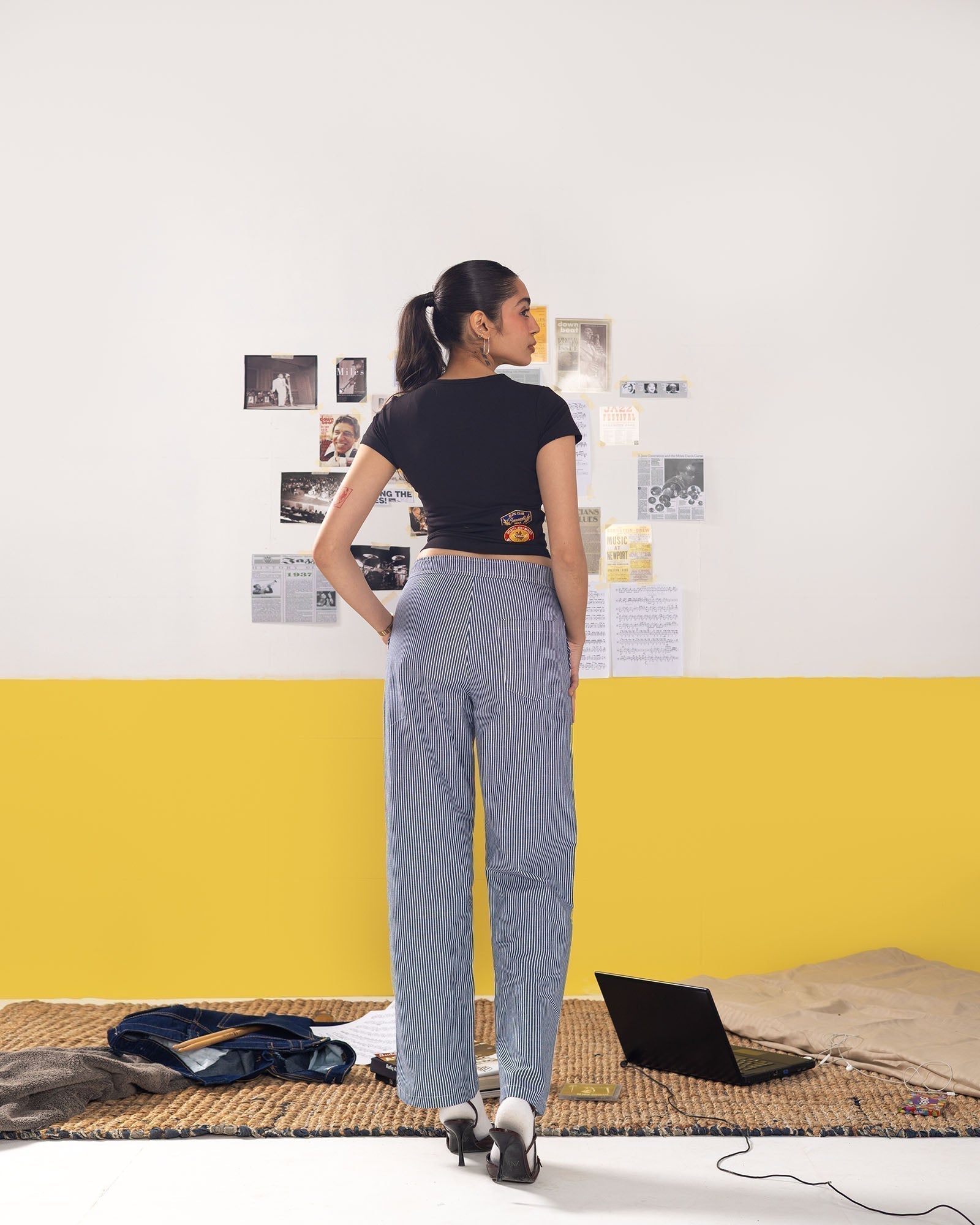 Certified Legend Black Crop Top