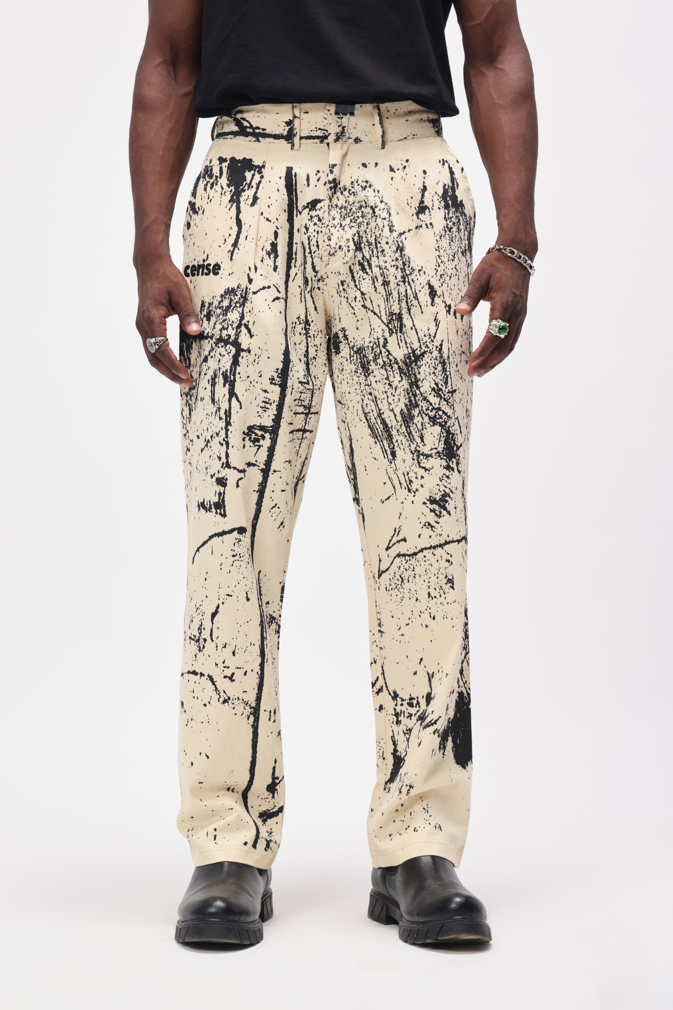 CERISE CARPENTER PANTS