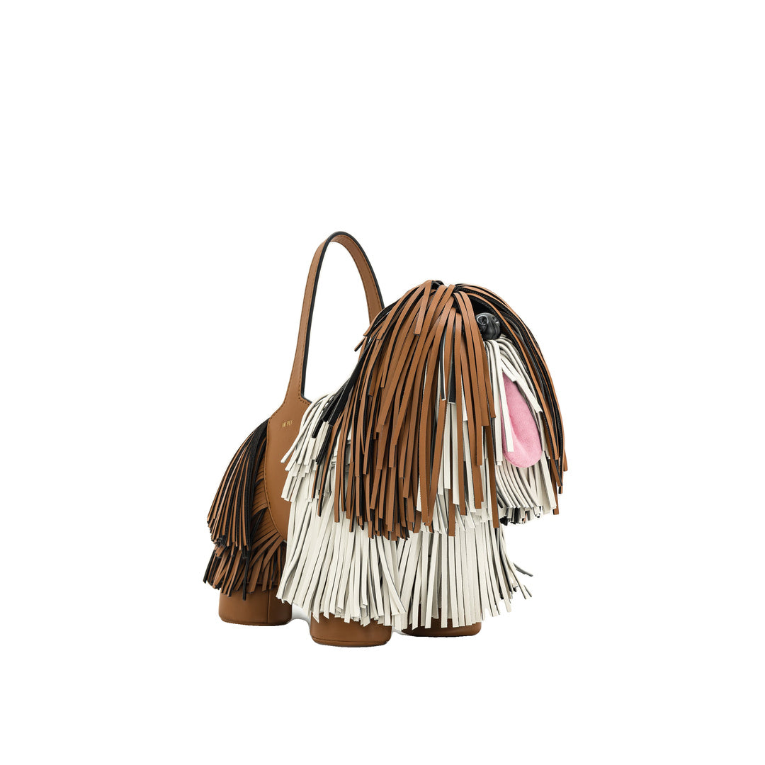 JW PEI Nita Puppy Shape Handbag - Brown