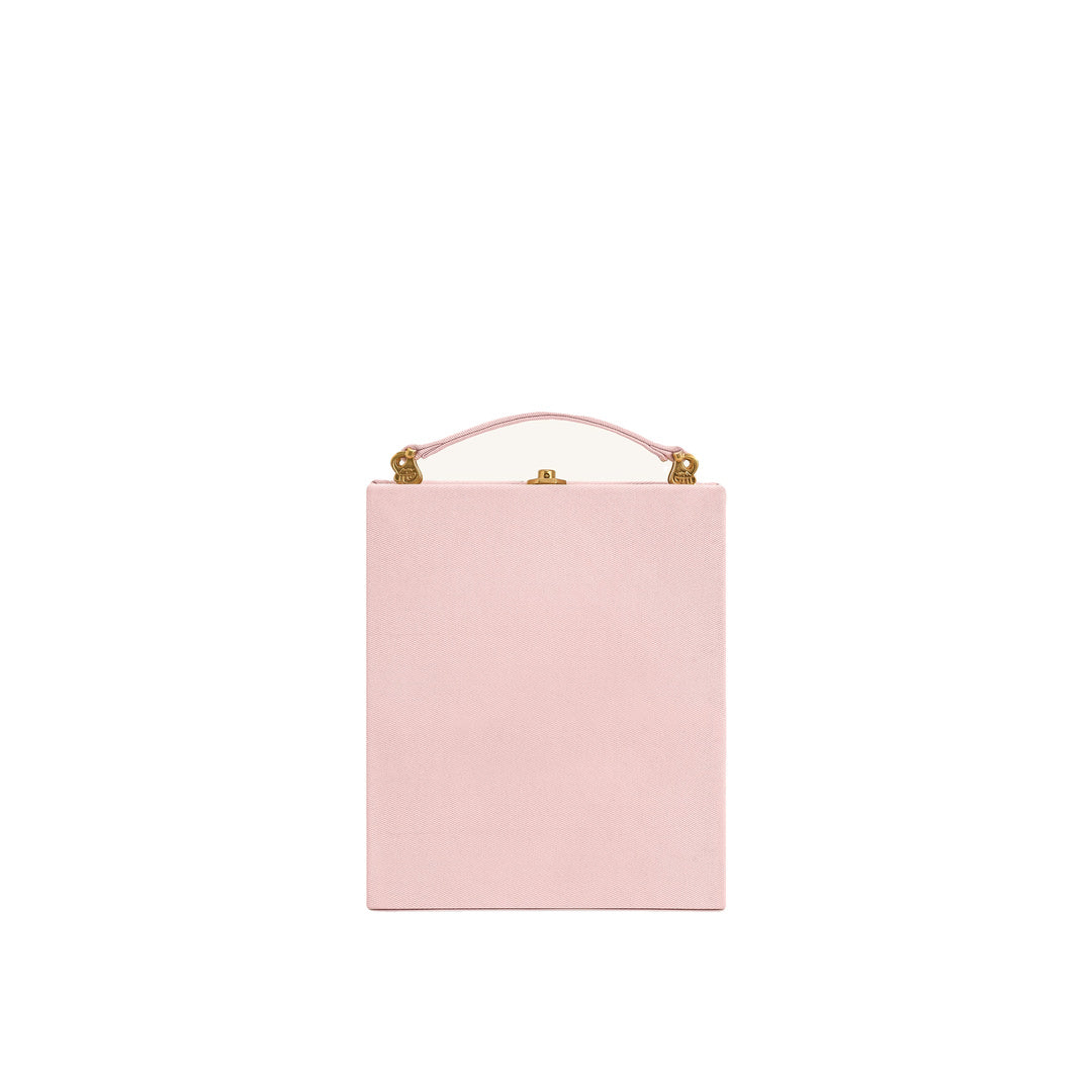 JW PEI Taya Tropical Parrot Pattern Book Shape Clutch Bag - Pink