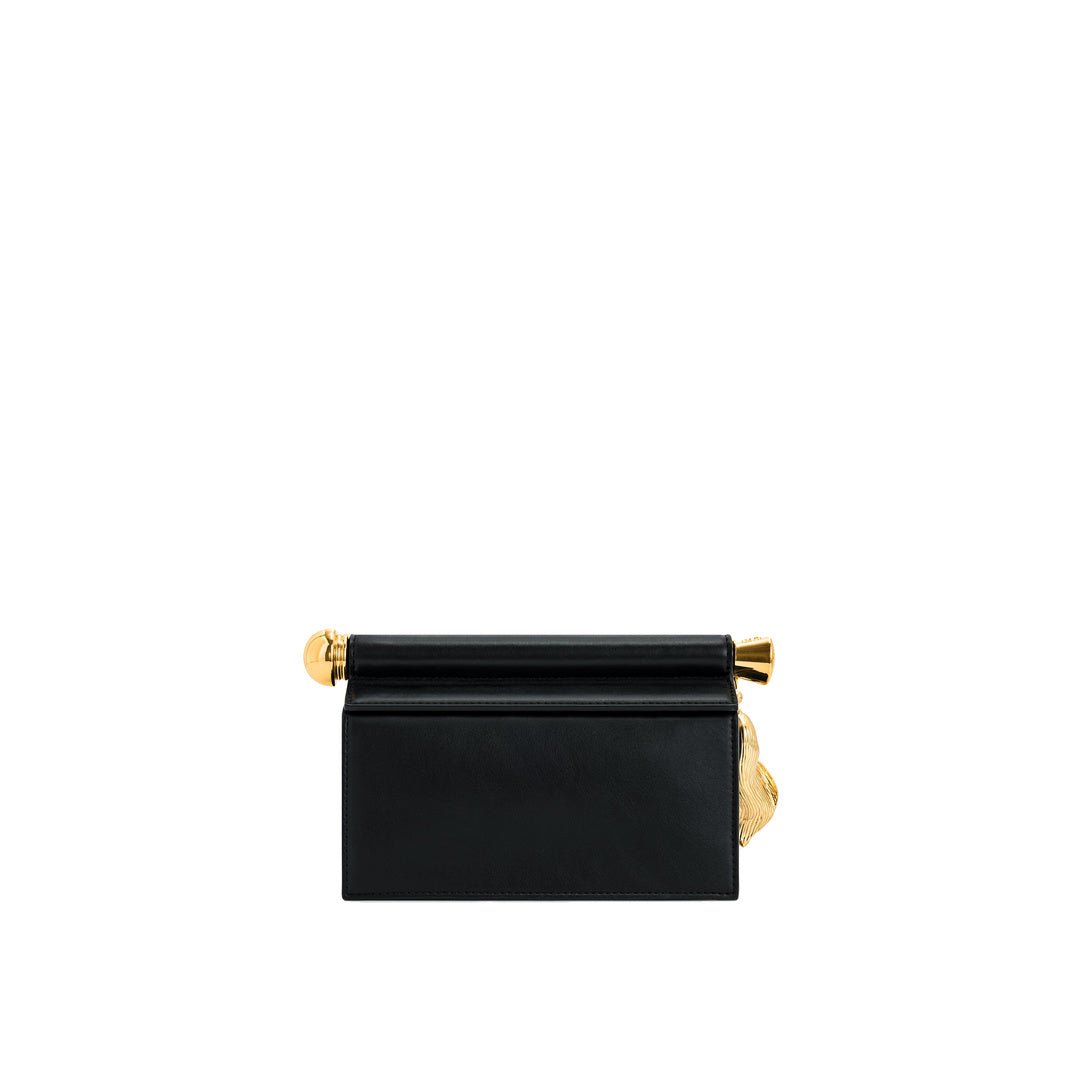 JW PEI Holly Metal Pendant Embellished Clutch - Black