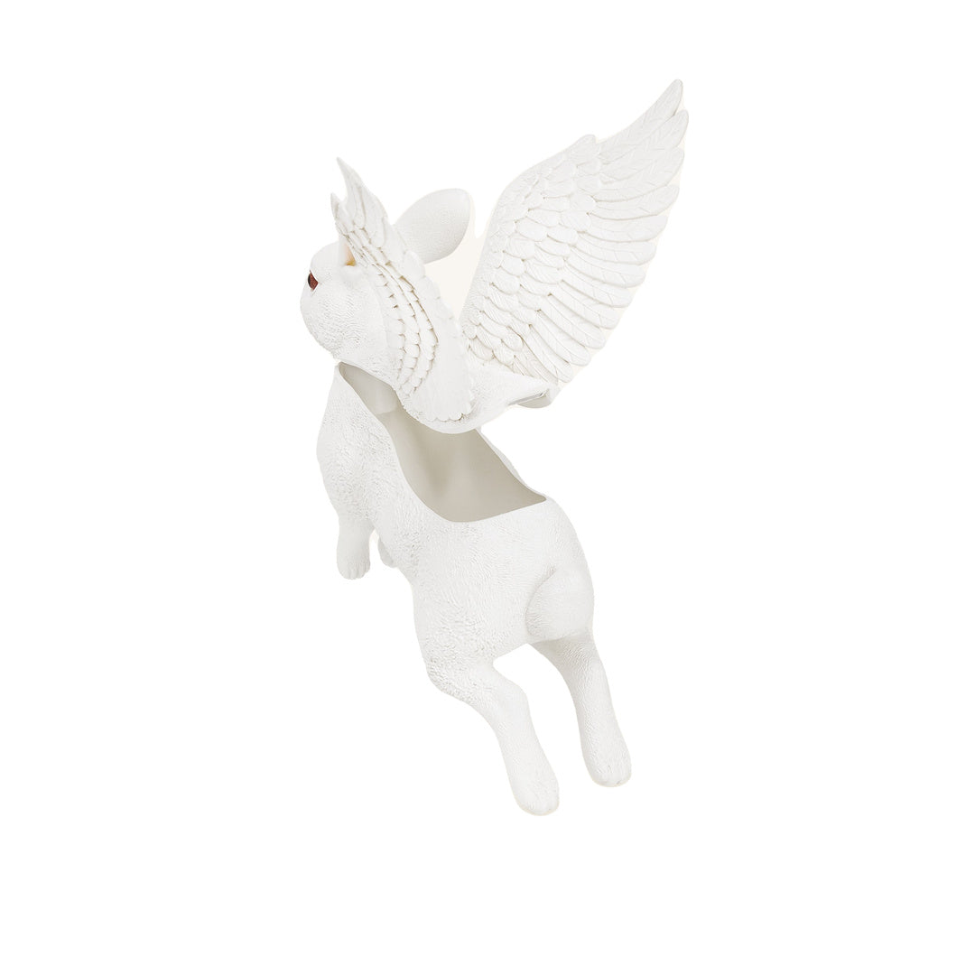 JW PEI Flying Bunny Shaped Bag - White
