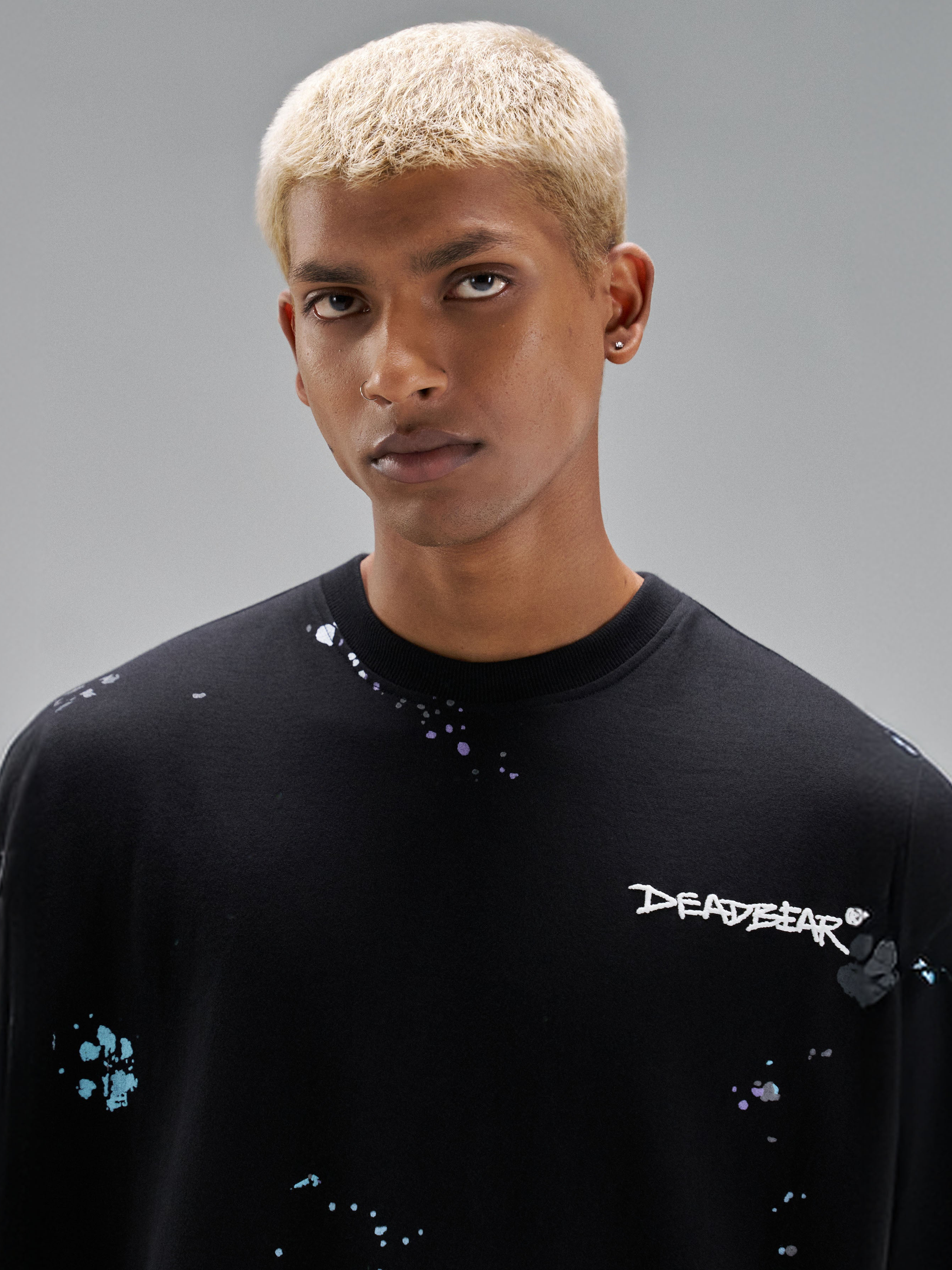 Grumpy Bear Tee Black
