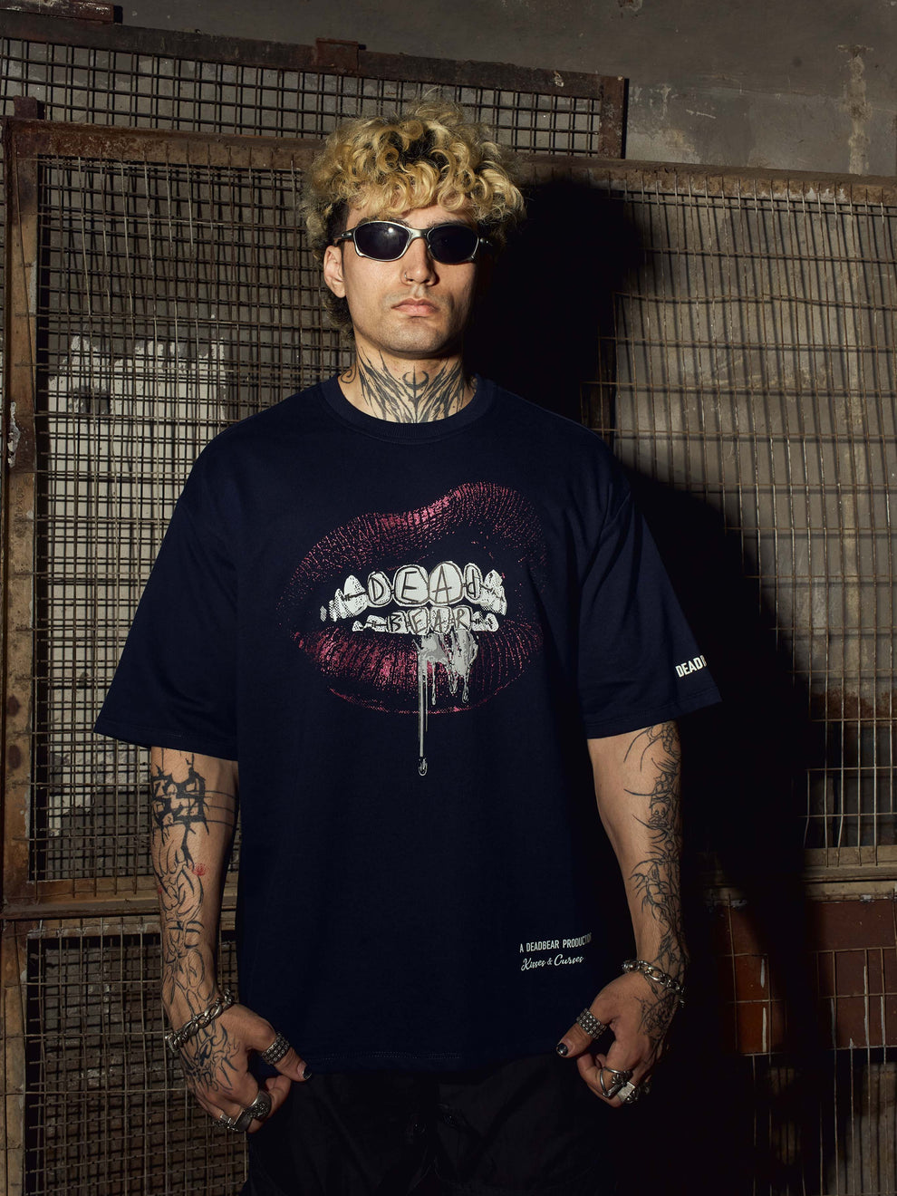 Naughty Bear Tee Navy